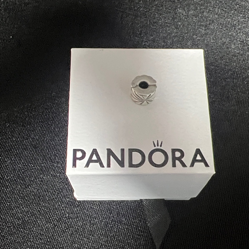 Pandora Silver Sunburst Clip Charm